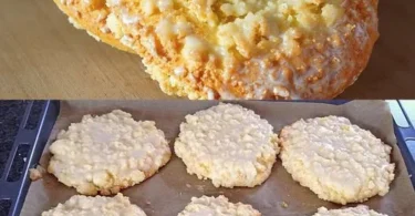 Leckere Streuseltaler mit knusprigem Streuselbelag