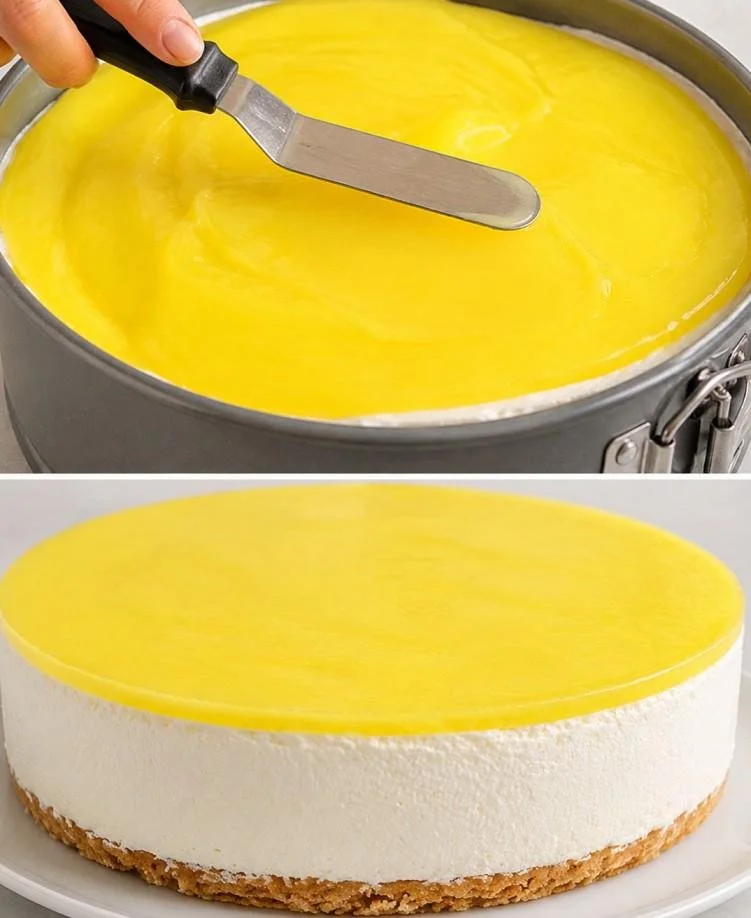 Zitronen-Joghurt-Käsekuchen