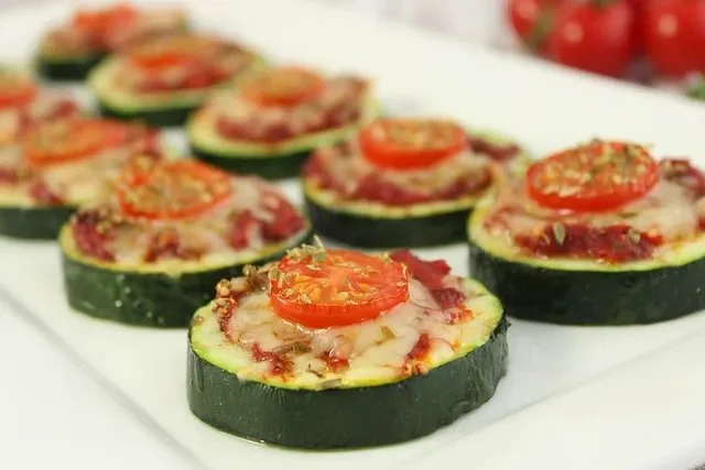 Zucchini Pizza Bites